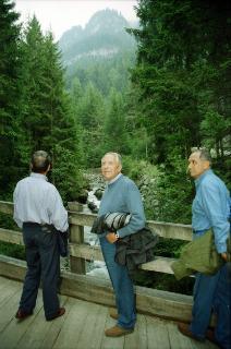 Vacanze del Presidente della Repubblica Carlo Azeglio Ciampi sull'Alpe di Siusi