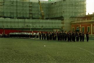 Cambio della Guardia d'onore al Palazzo del Quirinale e concerto della banda dell'Aeronautica