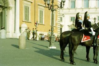 Cambio della Guardia d'onore al Palazzo del Quirinale e concerto della banda dell'Aeronautica
