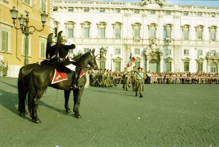 Cambio della Guardia d'onore al Palazzo del Quirinale e concerto della banda dell'Aeronautica