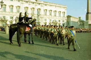 Cambio della Guardia d'onore al Palazzo del Quirinale e concerto della banda dell'Aeronautica