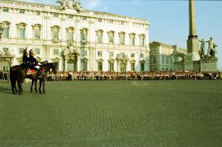 Cambio della Guardia d'onore al Palazzo del Quirinale e concerto della banda dell'Aeronautica