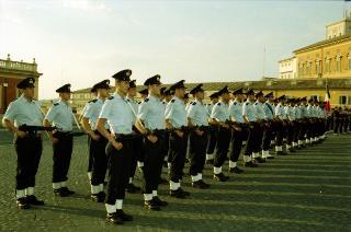 Cambio della Guardia d'onore al Palazzo del Quirinale e concerto della banda dell'Aeronautica