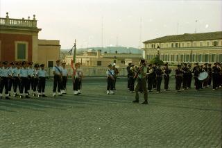 Cambio della Guardia d'onore al Palazzo del Quirinale e concerto della banda dell'Aeronautica
