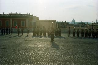 Cambio della Guardia d'onore al Palazzo del Quirinale e concerto della banda dell'Aeronautica