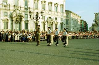 Cambio della Guardia d'onore al Palazzo del Quirinale e concerto della banda dell'Aeronautica