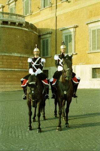 Cambio della Guardia d'onore al Palazzo del Quirinale e concerto della banda dell'Aeronautica