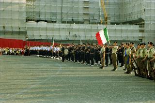Cambio della Guardia d'onore al Palazzo del Quirinale e concerto della banda dell'Aeronautica