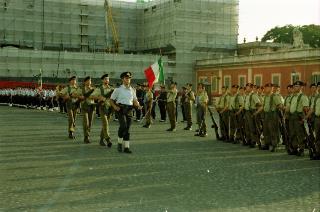 Cambio della Guardia d'onore al Palazzo del Quirinale e concerto della banda dell'Aeronautica