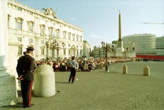 Cambio della Guardia d'onore al Palazzo del Quirinale e concerto della banda dell'Aeronautica