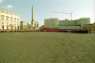 Cambio della Guardia d'onore al Palazzo del Quirinale e concerto della banda dell'Aeronautica