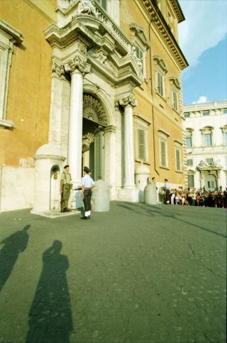 Cambio della Guardia d'onore al Palazzo del Quirinale e concerto della banda dell'Aeronautica