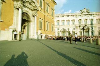 Cambio della Guardia d'onore al Palazzo del Quirinale e concerto della banda dell'Aeronautica