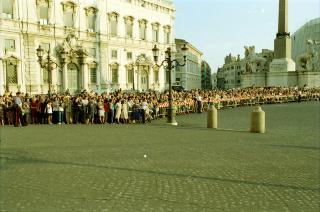 Cambio della Guardia d'onore al Palazzo del Quirinale e concerto della banda dell'Aeronautica