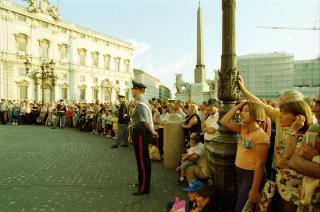 Cambio della Guardia d'onore al Palazzo del Quirinale e concerto della banda dell'Aeronautica