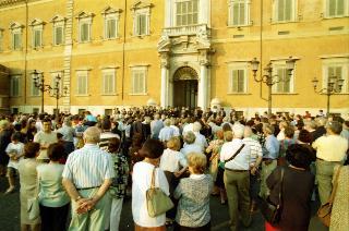 Cambio della Guardia d'onore al Palazzo del Quirinale e concerto della banda dell'Aeronautica