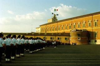 Cambio della Guardia d'onore al Palazzo del Quirinale e concerto della banda dell'Aeronautica