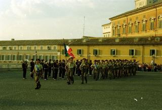 Cambio della Guardia d'onore al Palazzo del Quirinale e concerto della banda dell'Aeronautica