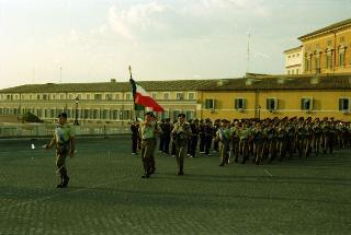 Cambio della Guardia d'onore al Palazzo del Quirinale e concerto della banda dell'Aeronautica
