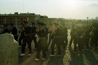 Cambio della Guardia d'onore al Palazzo del Quirinale e concerto della banda dell'Aeronautica