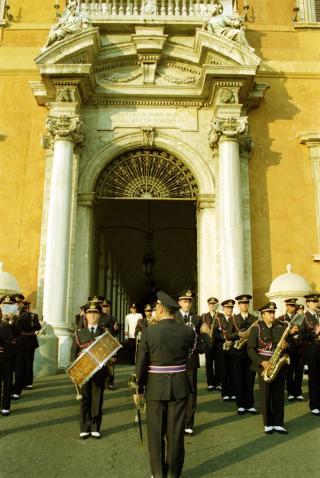 Cambio della Guardia d'onore al Palazzo del Quirinale e concerto della banda dell'Aeronautica