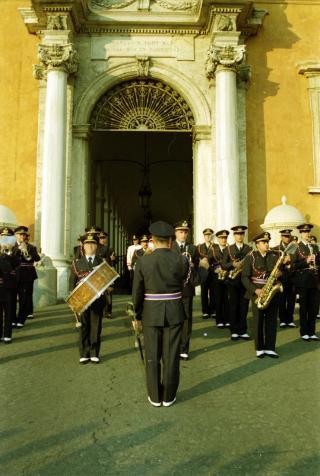 Cambio della Guardia d'onore al Palazzo del Quirinale e concerto della banda dell'Aeronautica
