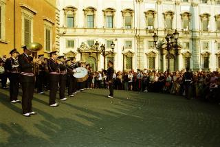 Cambio della Guardia d'onore al Palazzo del Quirinale e concerto della banda dell'Aeronautica