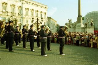 Cambio della Guardia d'onore al Palazzo del Quirinale e concerto della banda dell'Aeronautica