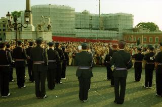 Cambio della Guardia d'onore al Palazzo del Quirinale e concerto della banda dell'Aeronautica