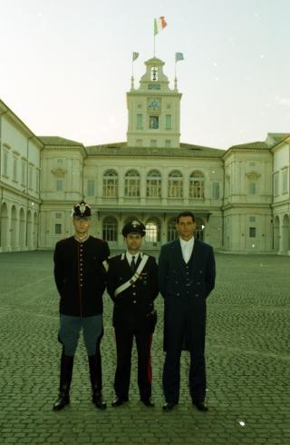 Cambio della Guardia d'onore al Palazzo del Quirinale e concerto della banda dell'Aeronautica