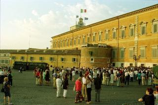 Cambio della Guardia d'onore al Palazzo del Quirinale e concerto della banda dell'Aeronautica