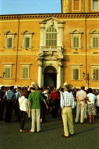 Cambio della Guardia d'onore al Palazzo del Quirinale e concerto della banda dell'Aeronautica