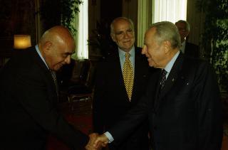 Incontro con l'Avv. Franco Petrelli, Presidente dell'Associazione Nazionale Giudici di Pace e con i componenti la Giunta esecutiva del sodalizio