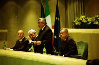 Intervento del Presidente della Repubblica alla cerimonia d'inaugurazione del Centro della Banca d'Italia Donato Menichella, Vermicino (Roma)