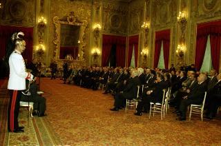 Incontro con il Comm. Danilo Longhi, Presidente dell'Unione Italiana delle Camere di Commercio Industria, Artigianato e Agricoltura e con i Presidenti delle Camere