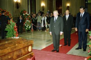 Intervento del Presidente della Repubblica ai funerali di Stato del Senatore a vita Leo Valiani, Milano