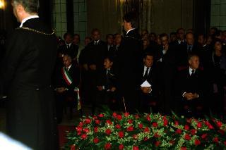 Intervento del Presidente della Repubblica ai funerali di Stato del Senatore a vita Leo Valiani, Milano