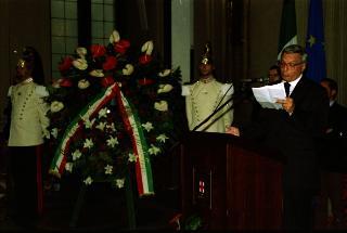 Intervento del Presidente della Repubblica ai funerali di Stato del Senatore a vita Leo Valiani, Milano
