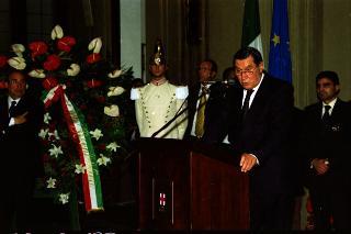 Intervento del Presidente della Repubblica ai funerali di Stato del Senatore a vita Leo Valiani, Milano
