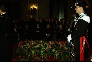 Intervento del Presidente della Repubblica ai funerali di Stato del Senatore a vita Leo Valiani, Milano