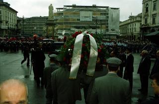 Intervento del Presidente della Repubblica ai funerali di Stato del Senatore a vita Leo Valiani, Milano