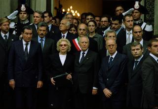 Intervento del Presidente della Repubblica ai funerali di Stato del Senatore a vita Leo Valiani, Milano