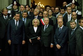 Intervento del Presidente della Repubblica ai funerali di Stato del Senatore a vita Leo Valiani, Milano