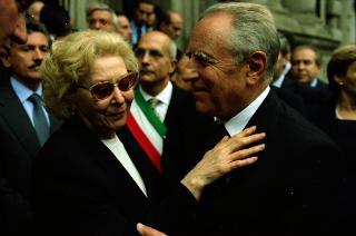 Intervento del Presidente della Repubblica ai funerali di Stato del Senatore a vita Leo Valiani, Milano