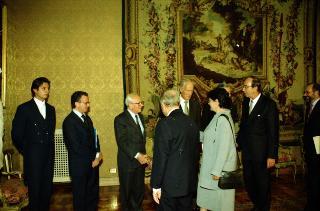 Incontro con il Presidente della Confederazione Svizzera, Signora Ruth Dreyfuss