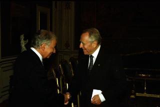 Incontro con il Dott. Mario Ciancio Sanfilippo, Presidente della Federazione Italiana Editori Giornali e con i componenti il Comitato di Presidenza della FIEG