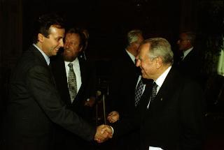 Incontro con il Dott. Mario Ciancio Sanfilippo, Presidente della Federazione Italiana Editori Giornali e con i componenti il Comitato di Presidenza della FIEG