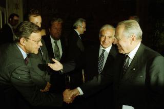 Incontro con il Dott. Mario Ciancio Sanfilippo, Presidente della Federazione Italiana Editori Giornali e con i componenti il Comitato di Presidenza della FIEG
