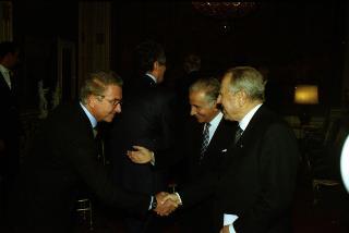 Incontro con il Dott. Mario Ciancio Sanfilippo, Presidente della Federazione Italiana Editori Giornali e con i componenti il Comitato di Presidenza della FIEG