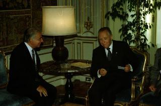 Incontro con il Dott. Mario Ciancio Sanfilippo, Presidente della Federazione Italiana Editori Giornali e con i componenti il Comitato di Presidenza della FIEG